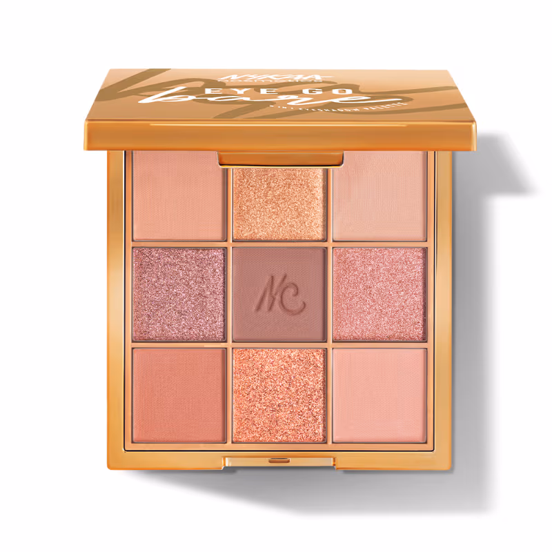 Nykaa Cosmetics Eye Go Bare 9 in 1 Highly Blendable Eyeshadow Palette